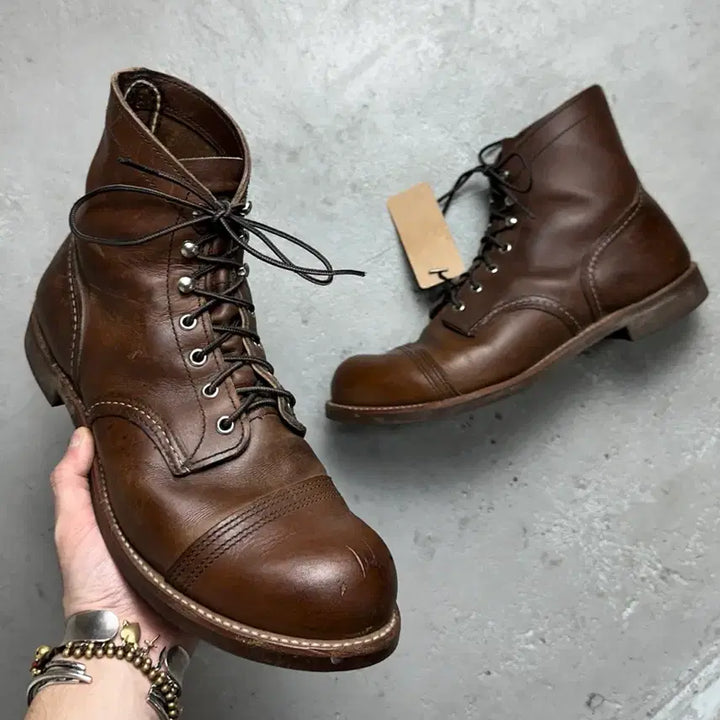 [BUNJANG] Red Wing 8111 Iron Ranger Work Boots / [290] OG USA Made 레드윙 8111 아이언레인저 워크 부츠