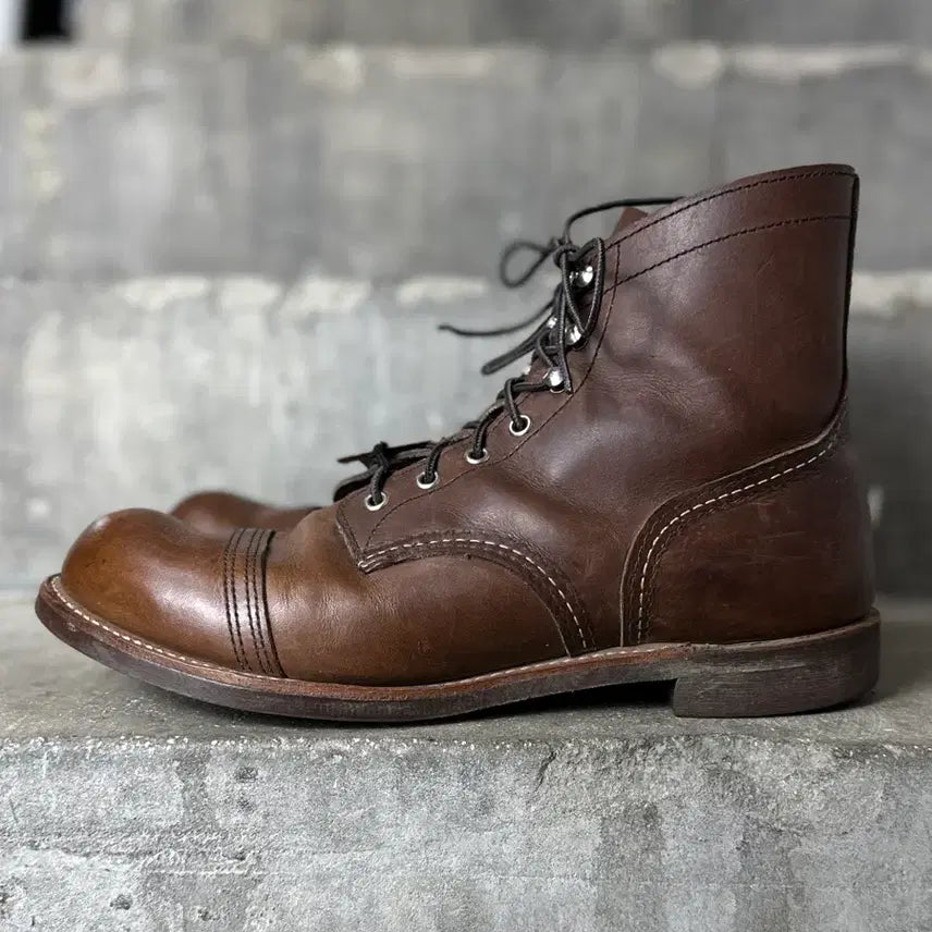 [BUNJANG] Red Wing 8111 Iron Ranger Work Boots / [290] OG USA Made 레드윙 8111 아이언레인저 워크 부츠