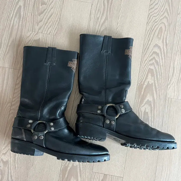 [BUNJANG] Harley Davidson Biker Boots / (데드스탁) 할리데이비슨 바이커 부츠