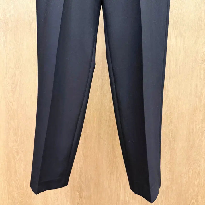 [BUNJANG] Zadig &amp; Voltaire Folk Strasse Slacks with Crystal Logo - Black / 쟈딕 앤 볼테르 폴크 스트라스 슬랙스 크리스탈 로고 디테일 블랙