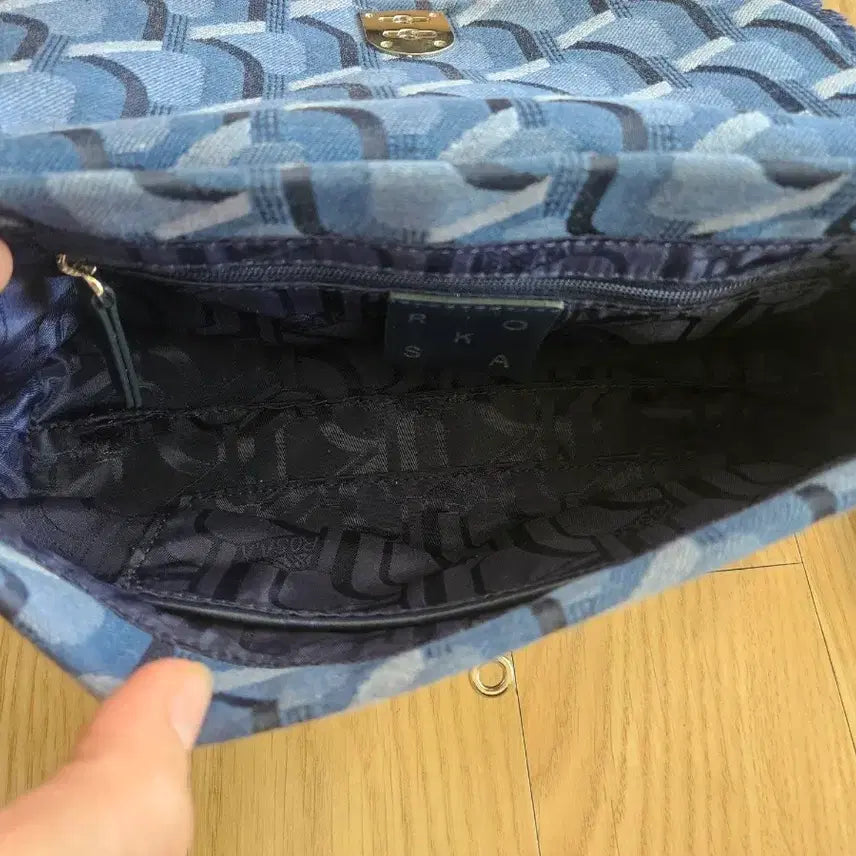 [BUNJANG] Rosa.K Jacquard Baguette Bag / 로사케이 자카드 바게트