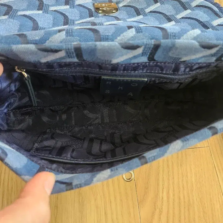 [BUNJANG] Rosa.K Jacquard Baguette Bag / 로사케이 자카드 바게트