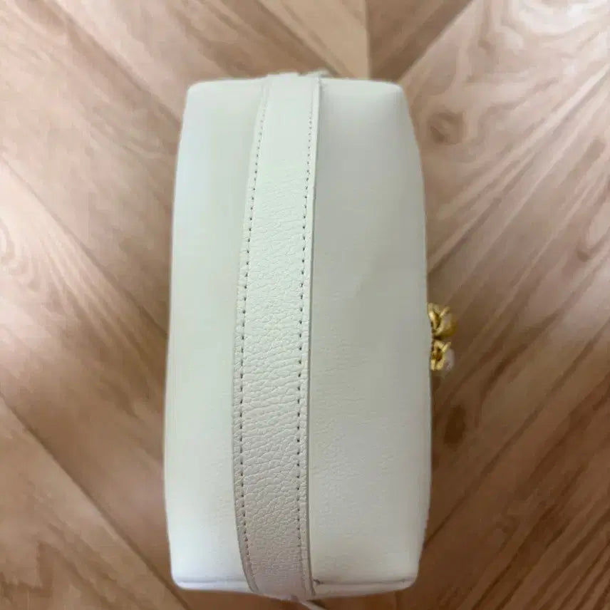 [SOLD OUT] 한시간만) 한섬 볼큐브백 아이보리