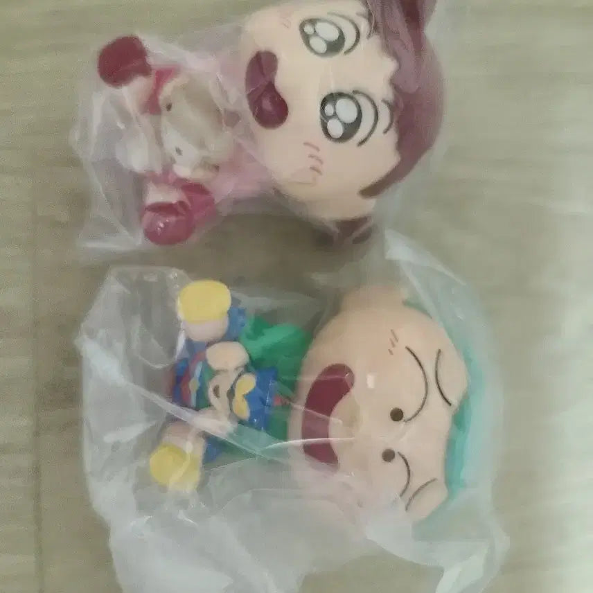 [BUNJANG] Crayon Shin-chan Q-pot Figure Set / 짱구 큐코트 가챠 피규어 2종