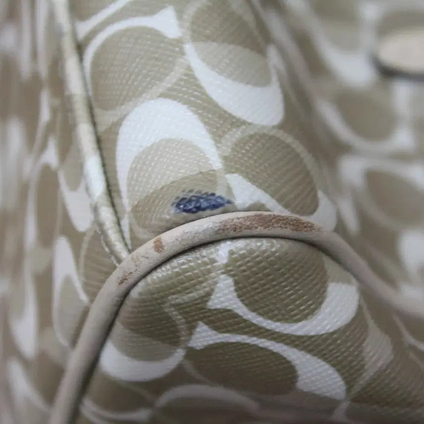 [BUNJANG] Coach Signature Tote &amp; Crossbody Bag / B-10638/코치 정품 여성용 시그네쳐 토드&amp;크로스백