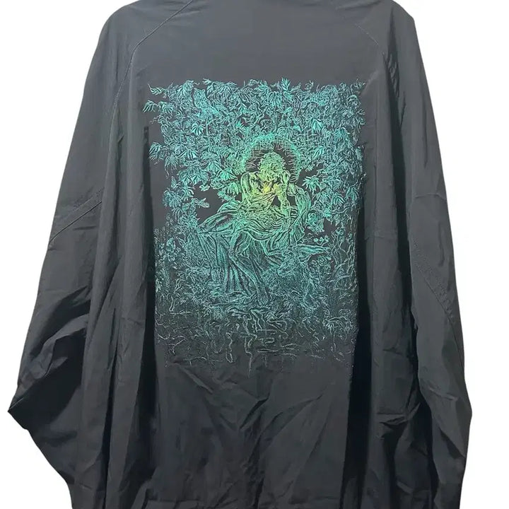[BUNJANG] Songzio Collection Artwork Cocoon Shirt Black / 송지오 컬렉션 아트워크 코쿤 셔츠 블랙 50