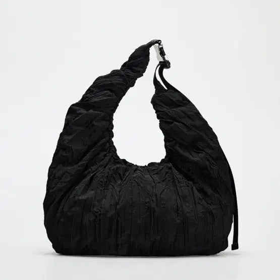 [BUNJANG] Zara Ruched Shoulder Bag / 자라 셔링 숄더백 오벌백
