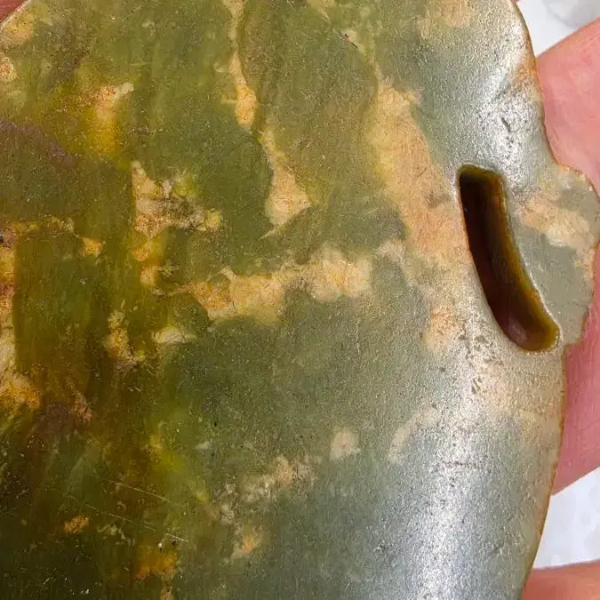 [BUNJANG] Unidentified Brand Tiger Jade Ornament / 고옥에강옥 맹호옥