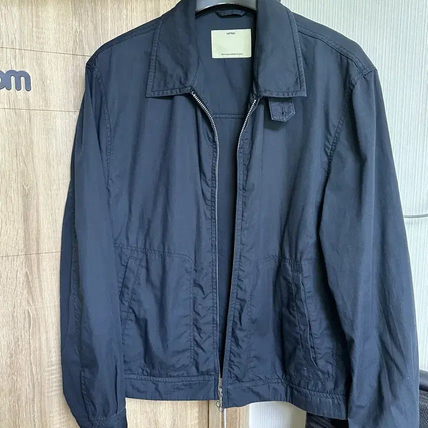 [BUNJANG] Pottery Cotton Linen Drissler Jacket - Dark Navy / [M]포터리 코튼 린넨 드리즐러 자켓 다크네이비