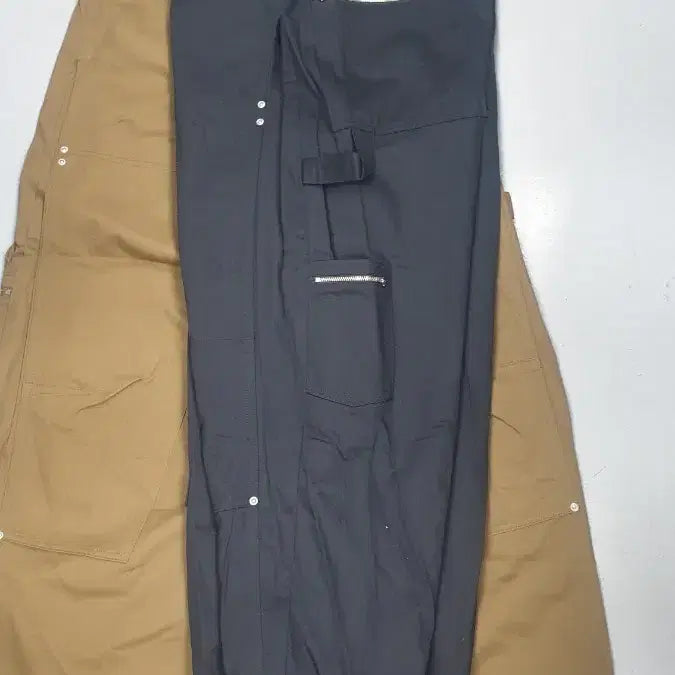 [SOLD OUT] IEY 카펜터 팬츠 블랙/겨자색  M