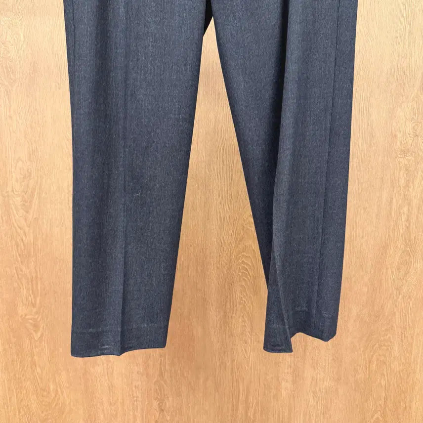 [BUNJANG] Theory Minimal Formal Slacks Pants Dark Gray / 띠어리 슬랙스 팬츠 미니멀 포멀 디자인 히든 클로징 디테일 다크그레이