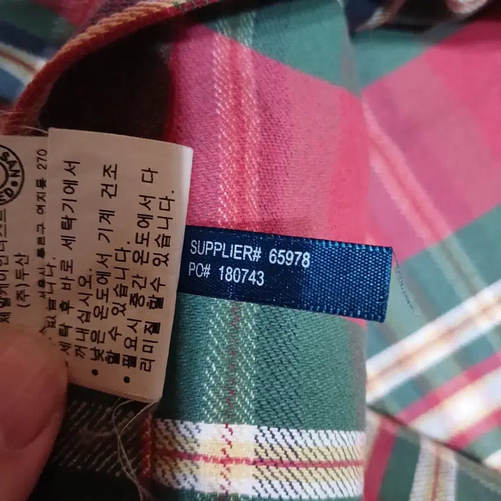 [BUNJANG] Polo Ralph Lauren Tartan Check Shirt / 폴로 랄프로렌 타탄 체크 셔츠