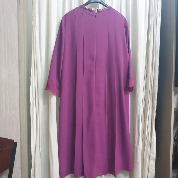 [SOLD OUT] givy플리츠 롱 원피스 퍼플
