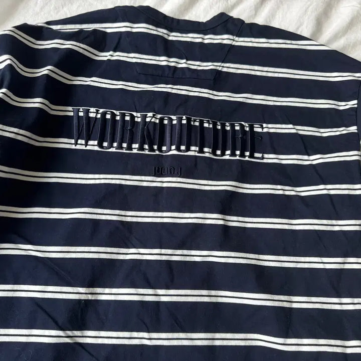 [BUNJANG] Juun.J 25SS Re-edition Striped Long Sleeve Black / m) 준지 25SS 복각 스트라이프 롱슬리브 블랙
