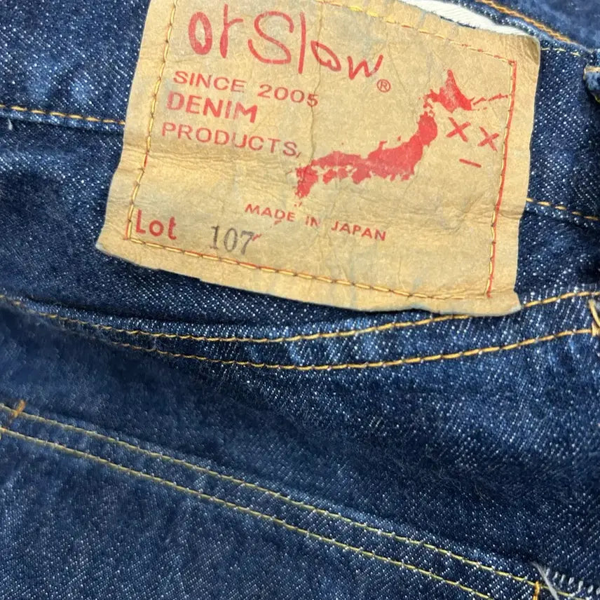 [BUNJANG] Orslow 107 Denim Pants / 오어슬로우 107 데님 팬츠