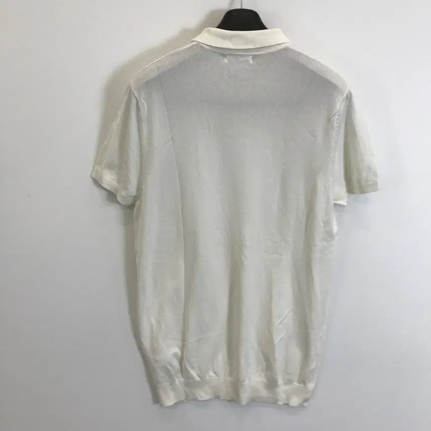 [BUNJANG] ZARA Knit Short-Sleeve Polo Shirt / 자라 니트 반팔카라티 새상품 [L]