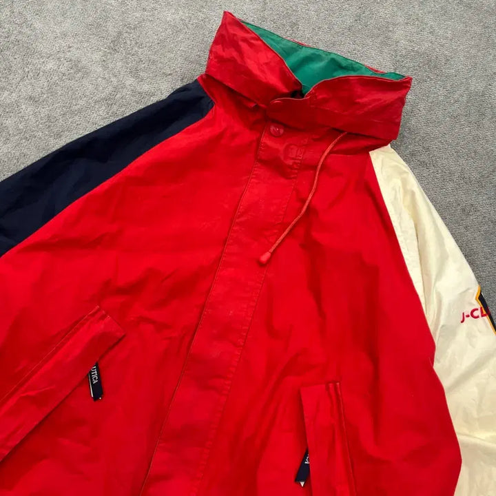 [BUNJANG] Nautica Colorblock Reversible Windbreaker Jacket / 110 노티카 컬러블록 리버시블 바람막이 자켓