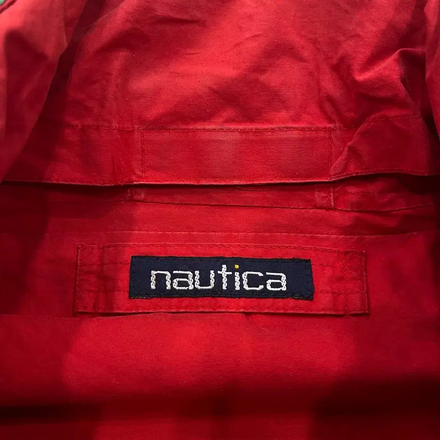[BUNJANG] Nautica Colorblock Reversible Windbreaker Jacket / 110 노티카 컬러블록 리버시블 바람막이 자켓