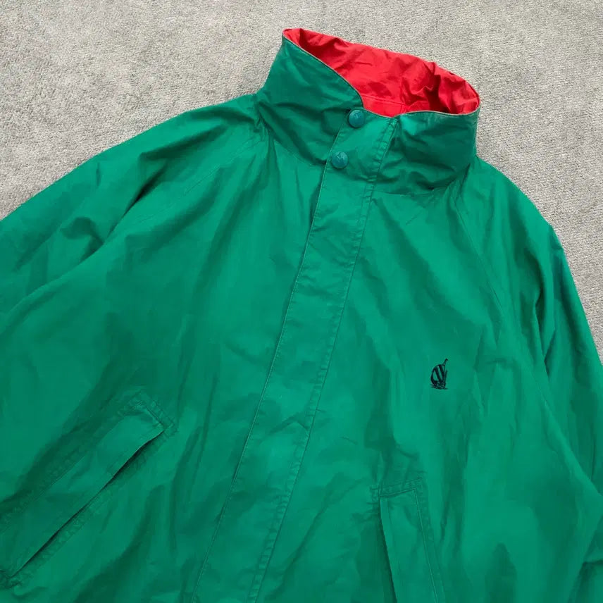 [BUNJANG] Nautica Colorblock Reversible Windbreaker Jacket / 110 노티카 컬러블록 리버시블 바람막이 자켓