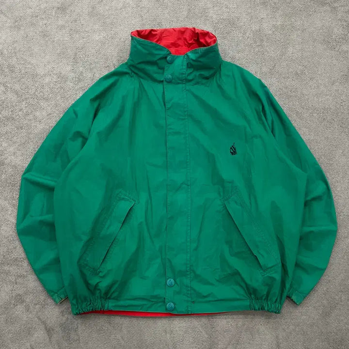 [BUNJANG] Nautica Colorblock Reversible Windbreaker Jacket / 110 노티카 컬러블록 리버시블 바람막이 자켓