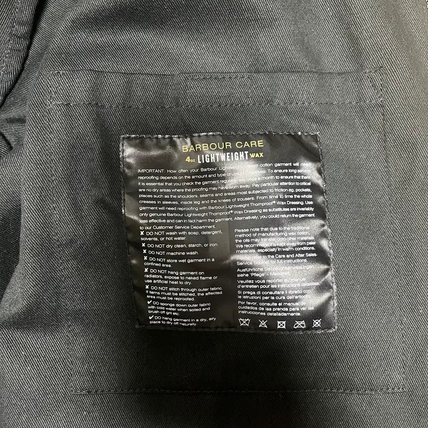 [BUNJANG] Barbour Engineered Garments Graham Black Jacket XL / 바버 x 엔지니어드 가먼츠 그라함 블랙 XL