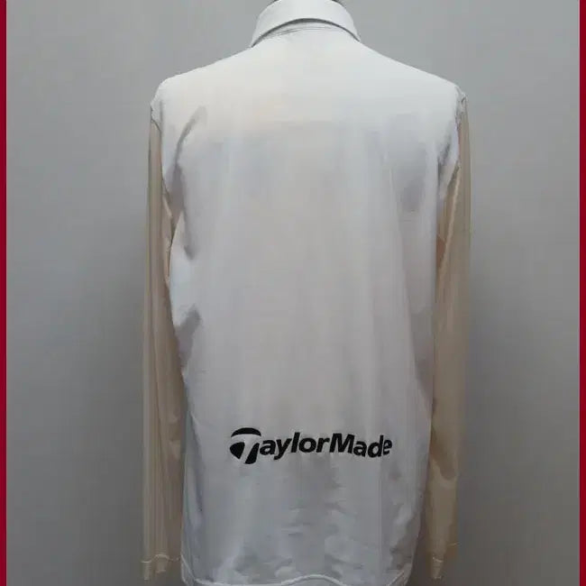 [BUNJANG] TaylorMade White Polo Shirt (New) - Size 100 / 테일러메이드/하얀색 카라티(-새옷)/100사이즈/따봉구제(G-14)