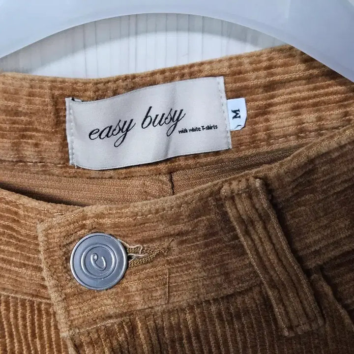 [BUNJANG] Easybuy Corduroy Patchwork Pants / 이지바이 코듀로이 패치워크 팬츠