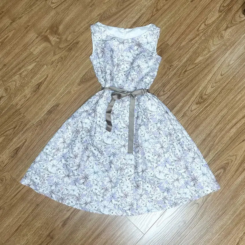 [SOLD OUT] 빈티지 플라워 리본 원피스 히메갸루 로걀 모리걸 이시하라사토미 발레코어