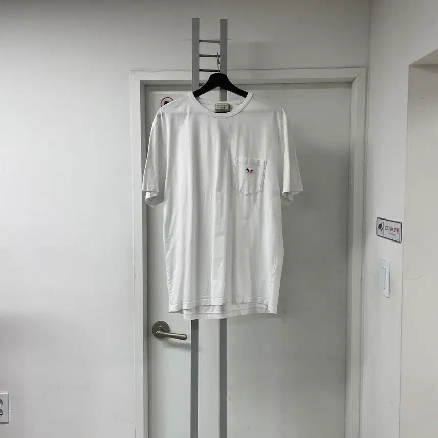 [BUNJANG] Maison Kitsune White XXL T-shirt / 메종키츠네 반팔 티셔츠 화이트 XXL