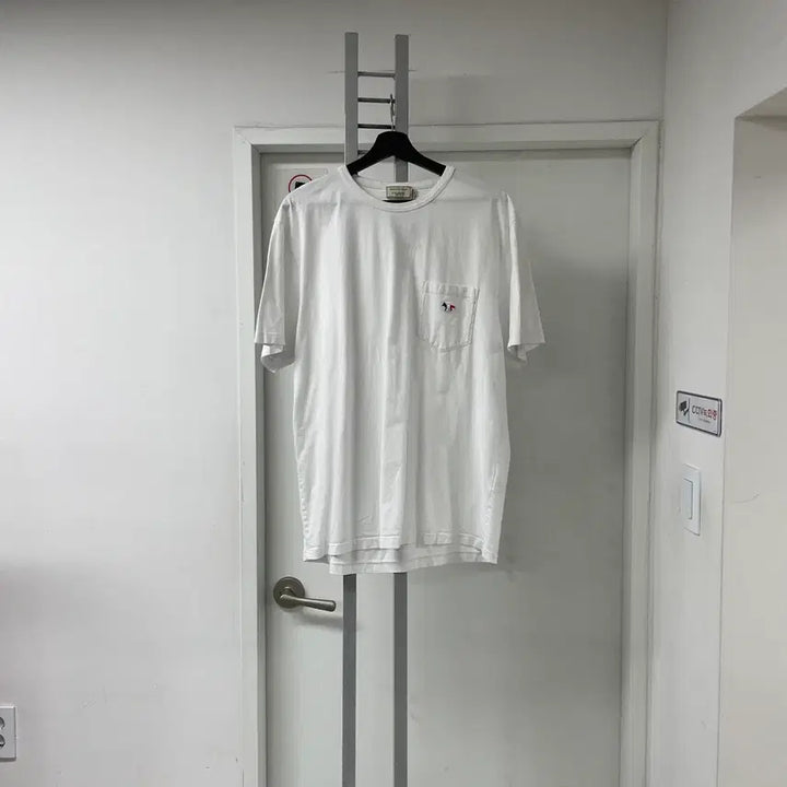 [BUNJANG] Maison Kitsune White XXL T-shirt / 메종키츠네 반팔 티셔츠 화이트 XXL