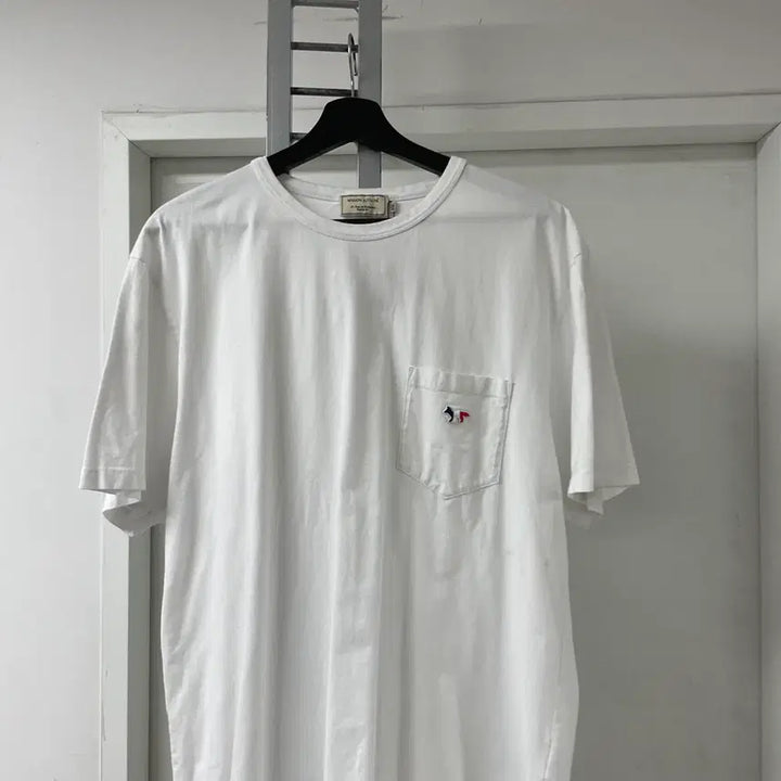 [BUNJANG] Maison Kitsune White XXL T-shirt / 메종키츠네 반팔 티셔츠 화이트 XXL