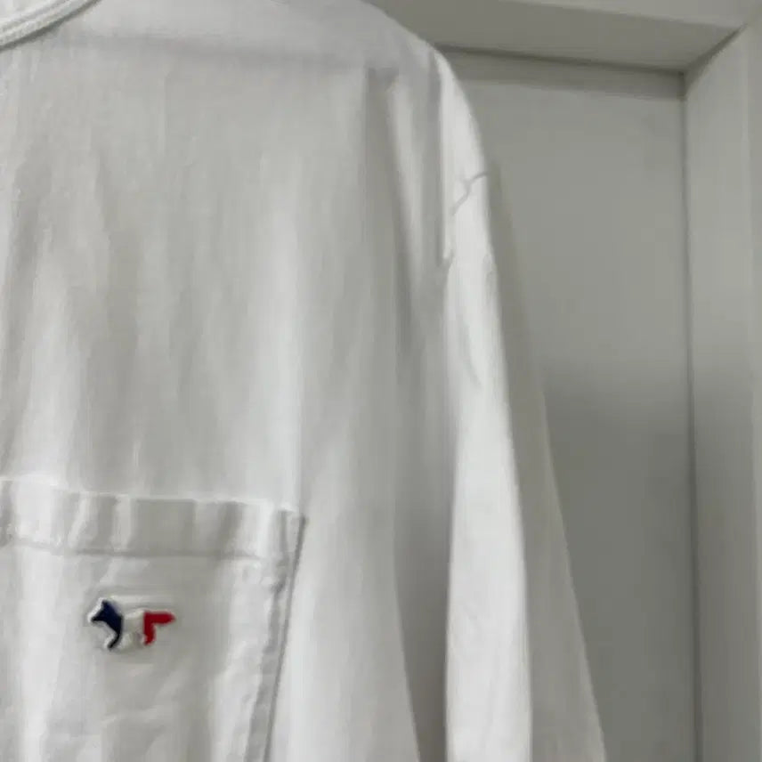 [BUNJANG] Maison Kitsune White XXL T-shirt / 메종키츠네 반팔 티셔츠 화이트 XXL