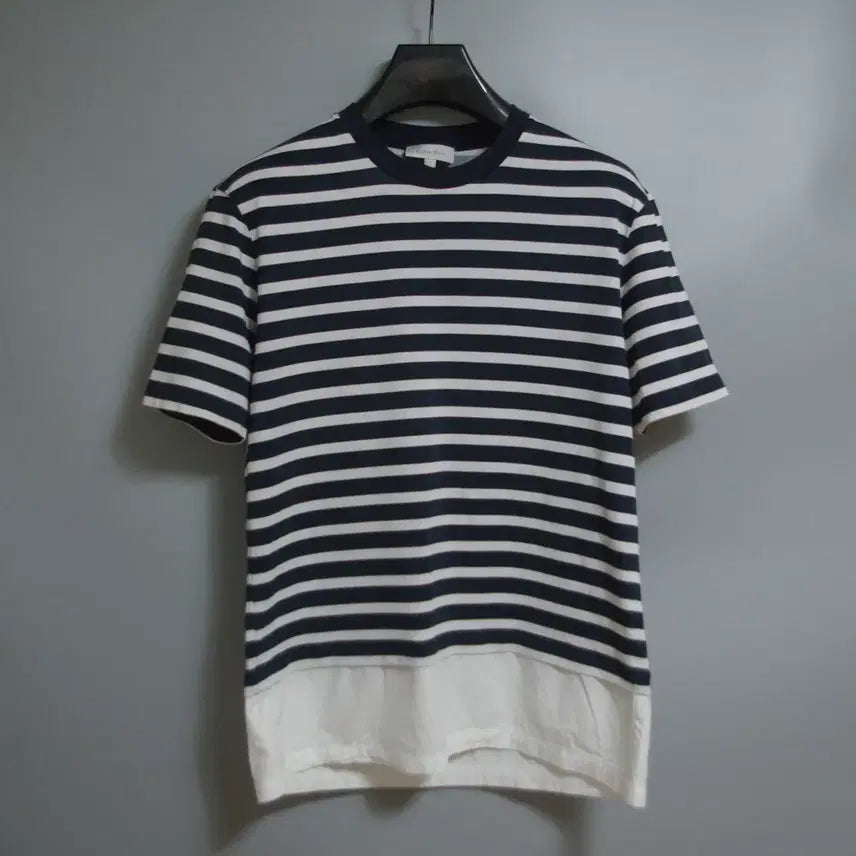 [BUNJANG] Calvin Klein Striped Layered T-Shirt / 캘빈클라인 반팔티셔츠 M
