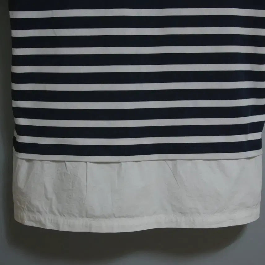 [BUNJANG] Calvin Klein Striped Layered T-Shirt / 캘빈클라인 반팔티셔츠 M