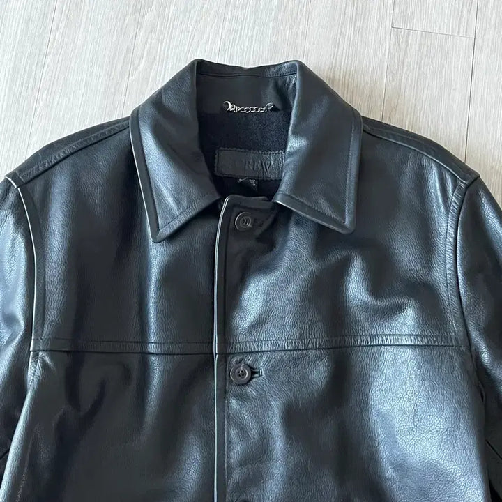 [BUNJANG] J.Crew Vintage Leather Car Coat / 빈티지 제이크루 레더 카코트