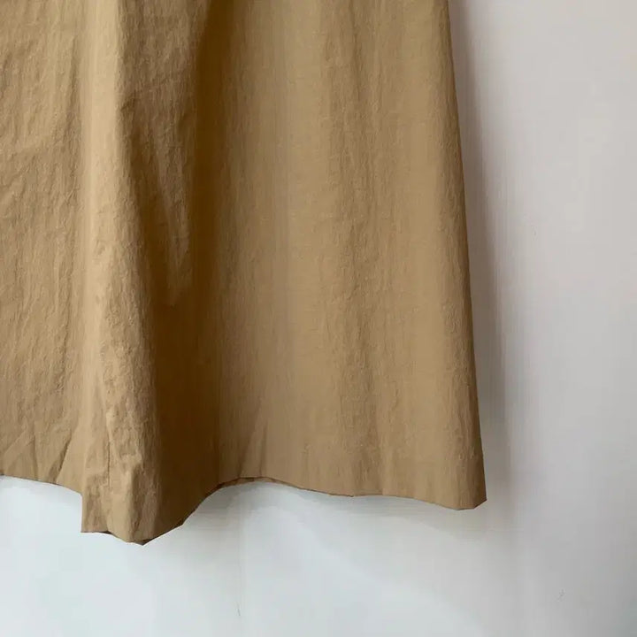 [BUNJANG] Misense Beige Nylon Wide Pants / 미센스 베이지 나일론 와이드 팬츠