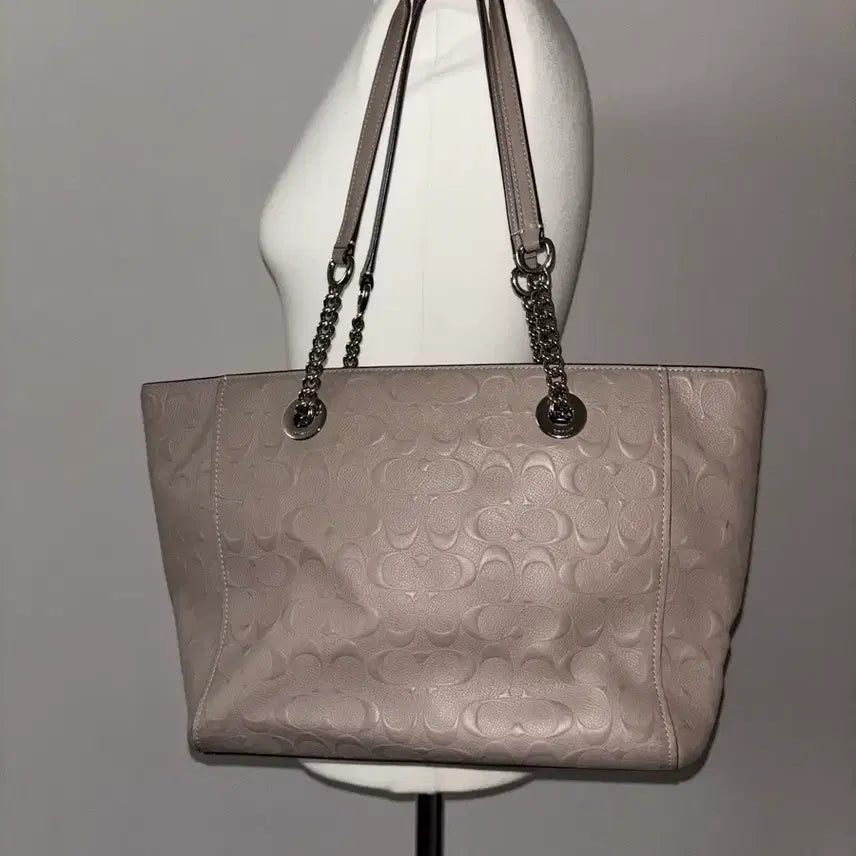 [BUNJANG] Coach Ivory Gray Shoulder Bag / Coach Ivory Gray shoulder bag