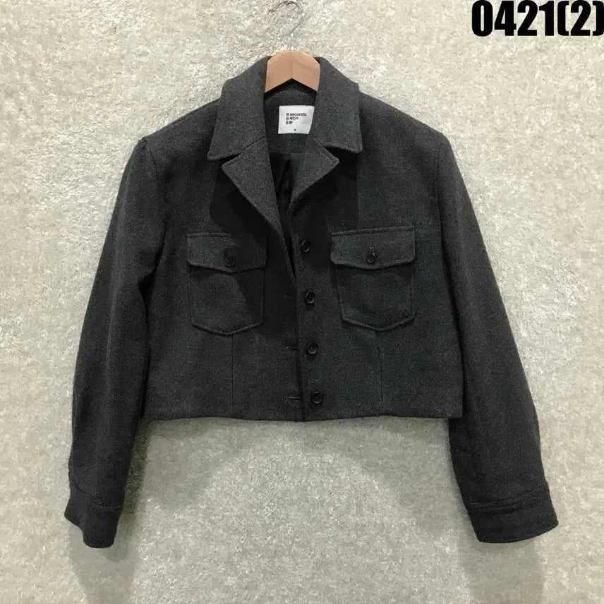 [BUNJANG] 8seconds Cropped Wool Jacket / 8seconds 에잇세컨즈 크롭 자켓 M