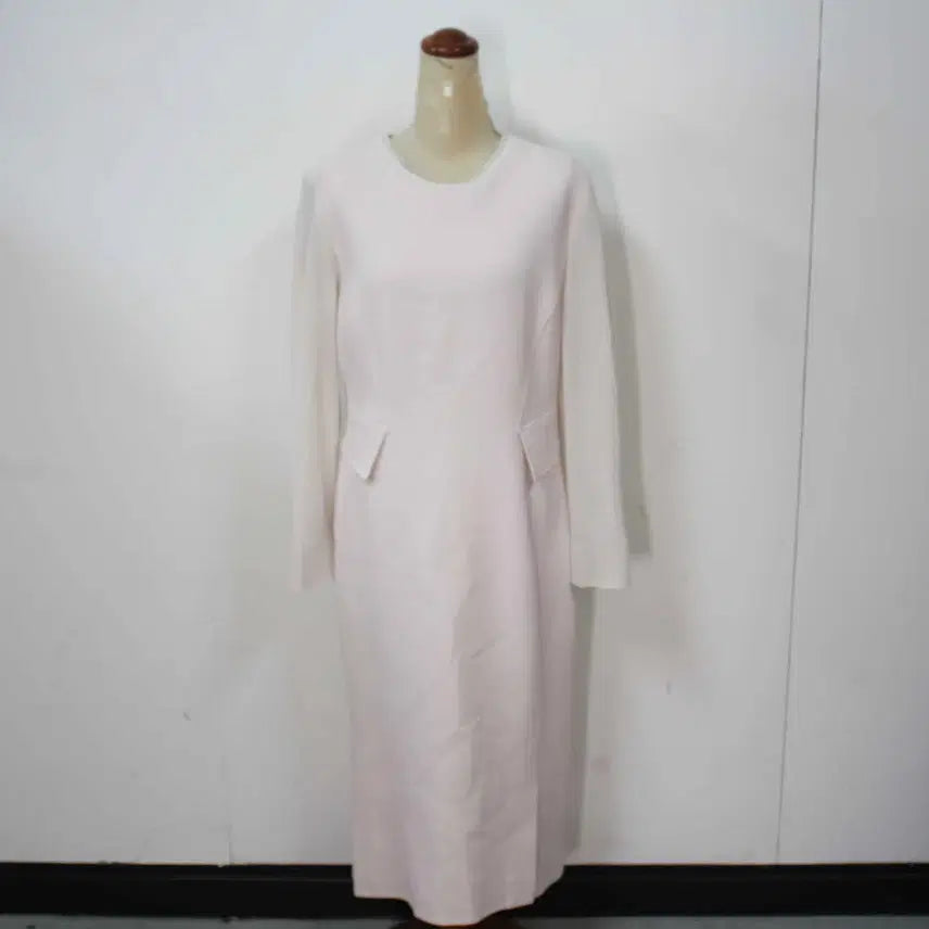 [BUNJANG] Mine Pink Wool Blend Dress / C-12/마인 22 정품 여성용 원피스 88-98-165