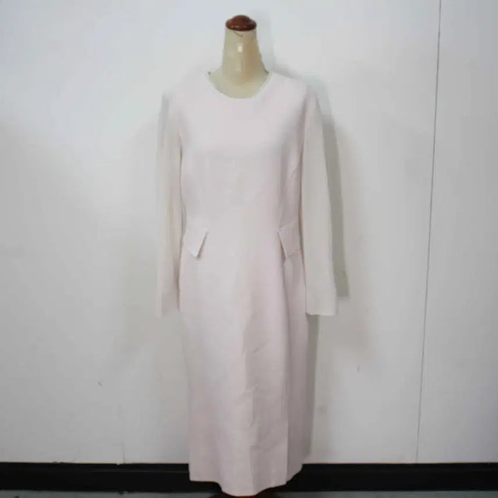 [BUNJANG] Mine Pink Wool Blend Dress / C-12/마인 22 정품 여성용 원피스 88-98-165