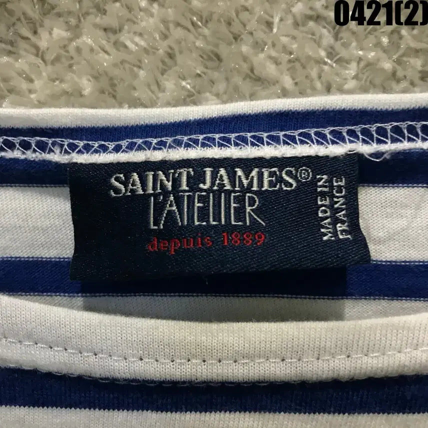 [SOLD OUT] 세인트제임스 스트라이프 긴팔 티셔츠 s
