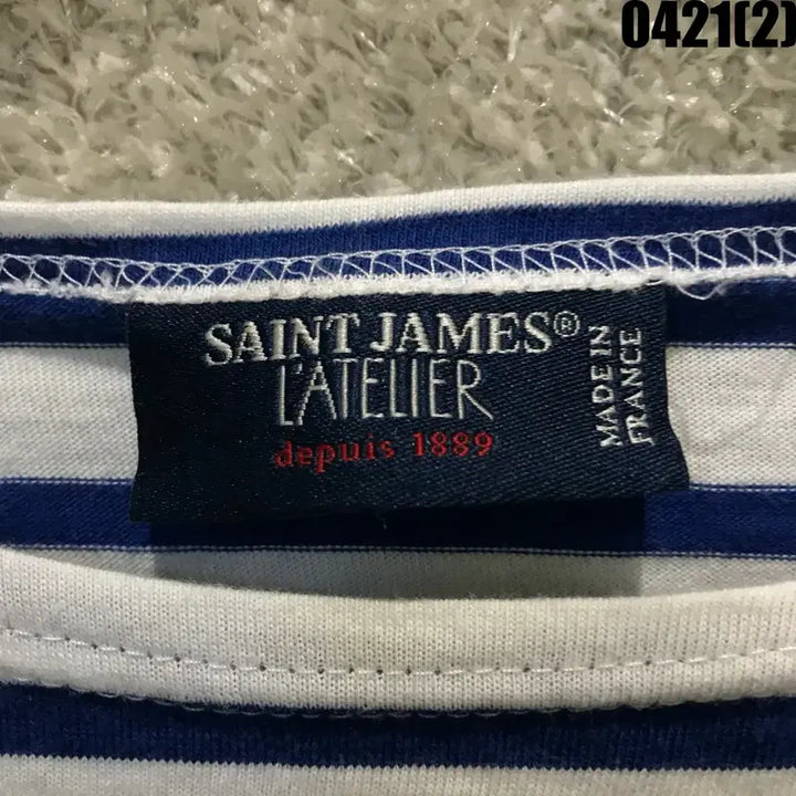 [SOLD OUT] 세인트제임스 스트라이프 긴팔 티셔츠 s