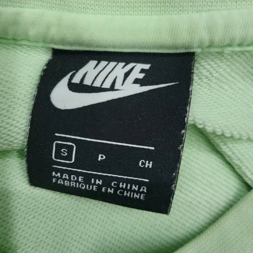 [BUNJANG] Nike Swoosh Mint Crewneck Sweatshirt / 나이키 스우시 맨투맨 민트 가슴52 기장60