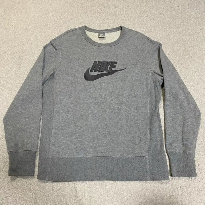 [SOLD OUT] 나이키 스우시 맨투맨 회색 L 100
