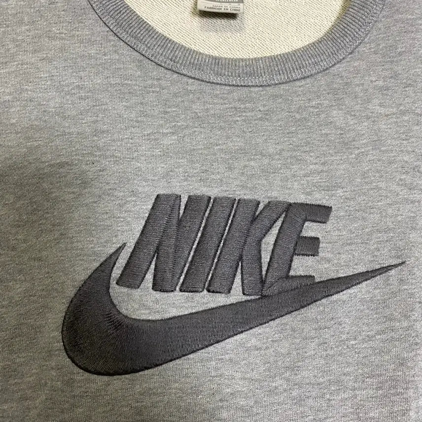 [SOLD OUT] 나이키 스우시 맨투맨 회색 L 100