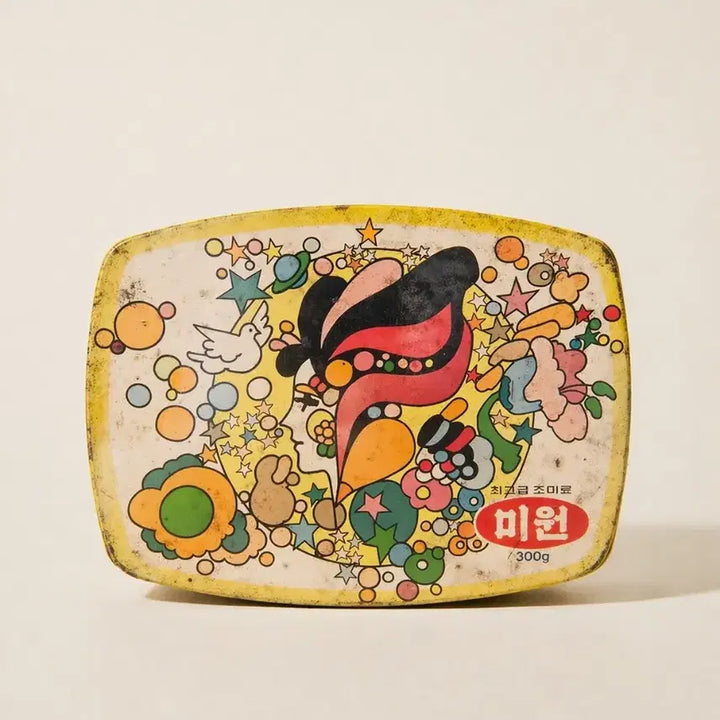 [BUNJANG] Miwon Seasoning 1970s Vintage Tin Case / 빈티지 수집품 <1970년대 미원 조미료 틴케이스(깡통)>