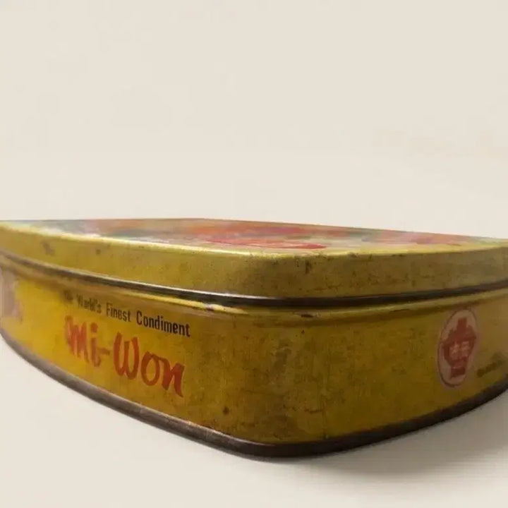 [BUNJANG] Miwon Seasoning 1970s Vintage Tin Case / 빈티지 수집품 <1970년대 미원 조미료 틴케이스(깡통)>