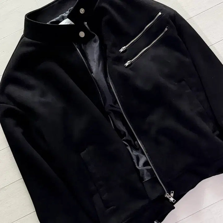 [BUNJANG] Suede Crop Jacket / 스웨이드자켓 크롭