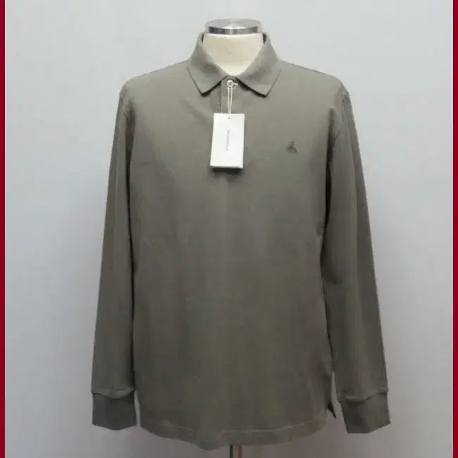 [BUNJANG] Beanpole Beige Polo Shirt (New) - Size 100 / 빈폴/베이지색 카라티셔츠(-새옷)/100사이즈/따봉구제(A-5)