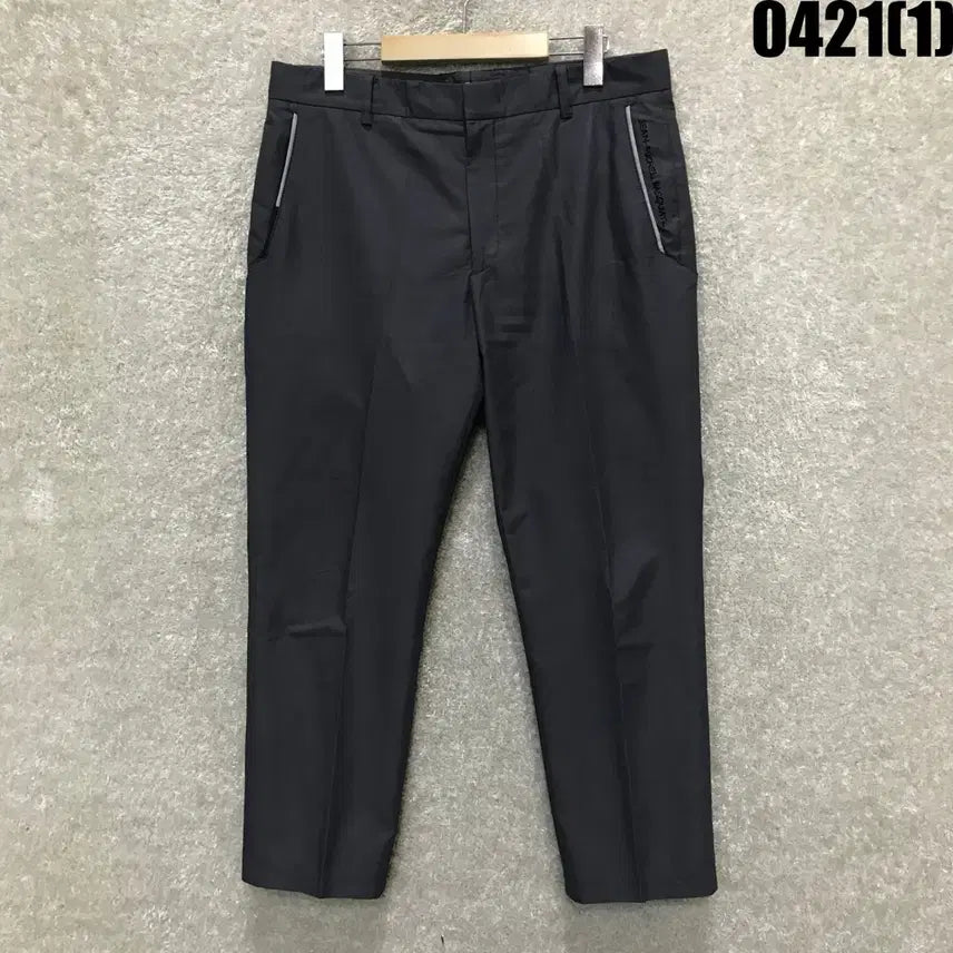 [SOLD OUT] 장 미쉘 바스키아 블랙 슬랙스 34